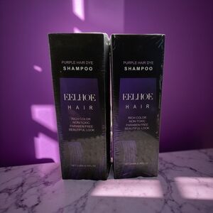 NWOT 2 Eelhoe Hair Purple Shampoo 200 ml